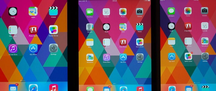 Retina-дисплей планшета iPad mini назвали блеклым