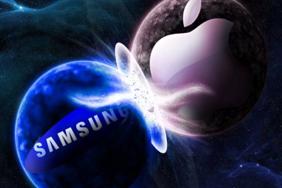    Apple  Samsung