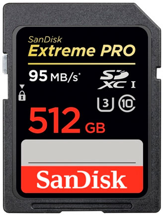 SanDisk Extreme PRO SDXC UHS-I