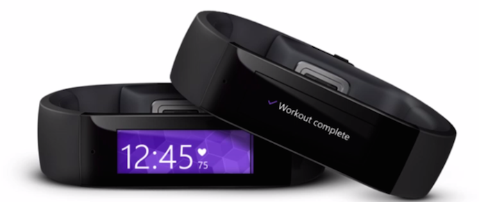Microsoft представила умный фитнес-браслет Band