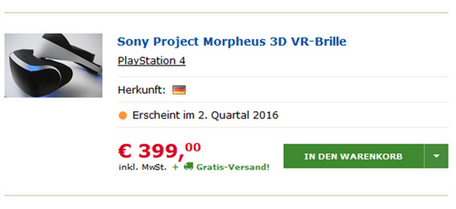 Sony Morpheus