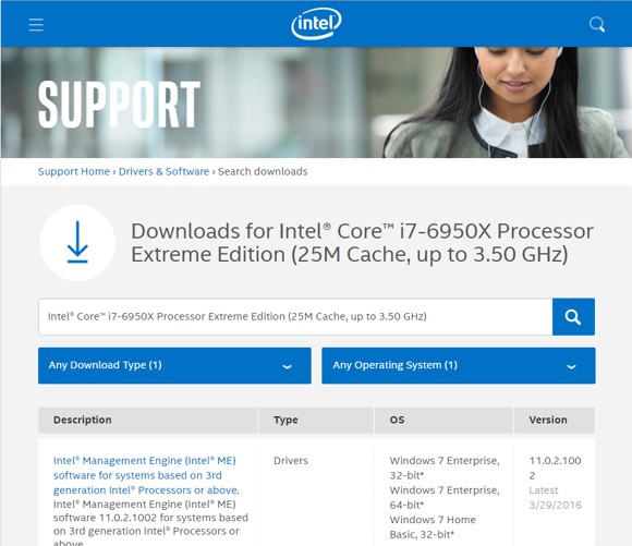 Intel i7-6950X Extreme Edition