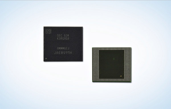 Samsung �������� ������ � �������������� 8 ����� LPDDR4 DRAM ������