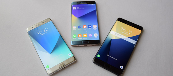 ������ Galaxy Note 7 �� �������� �� ������ Samsung